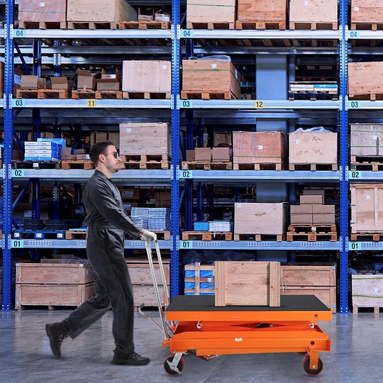 Hydraulic Lift Table Cart