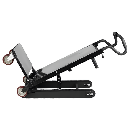 Electric Stair Climbing Trolley with Motor - Heavy Duty Steel Folding Trolley