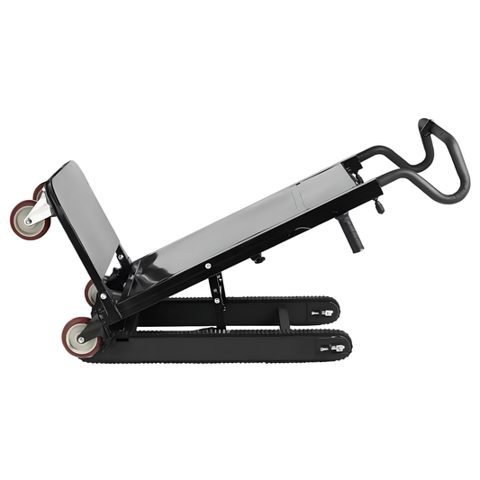 Electric Stair Climbing Trolley with Motor - Heavy Duty Steel Folding Trolley