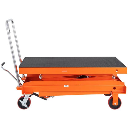 Hydraulic Lift Table Cart