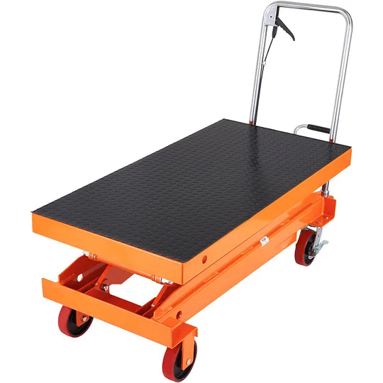 Hydraulic Lift Table Cart