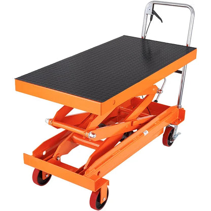 Hydraulic Lift Table Cart